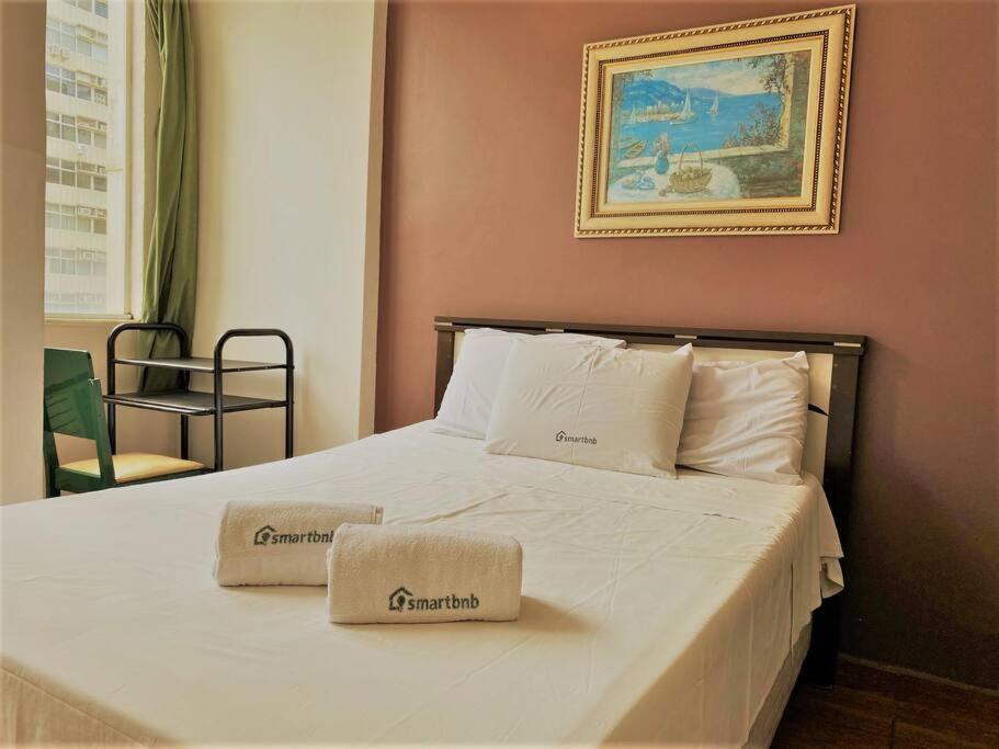 Apartamento Com Dois Quartos Na Orla De Copacabana Rio de Janeiro Esterno foto